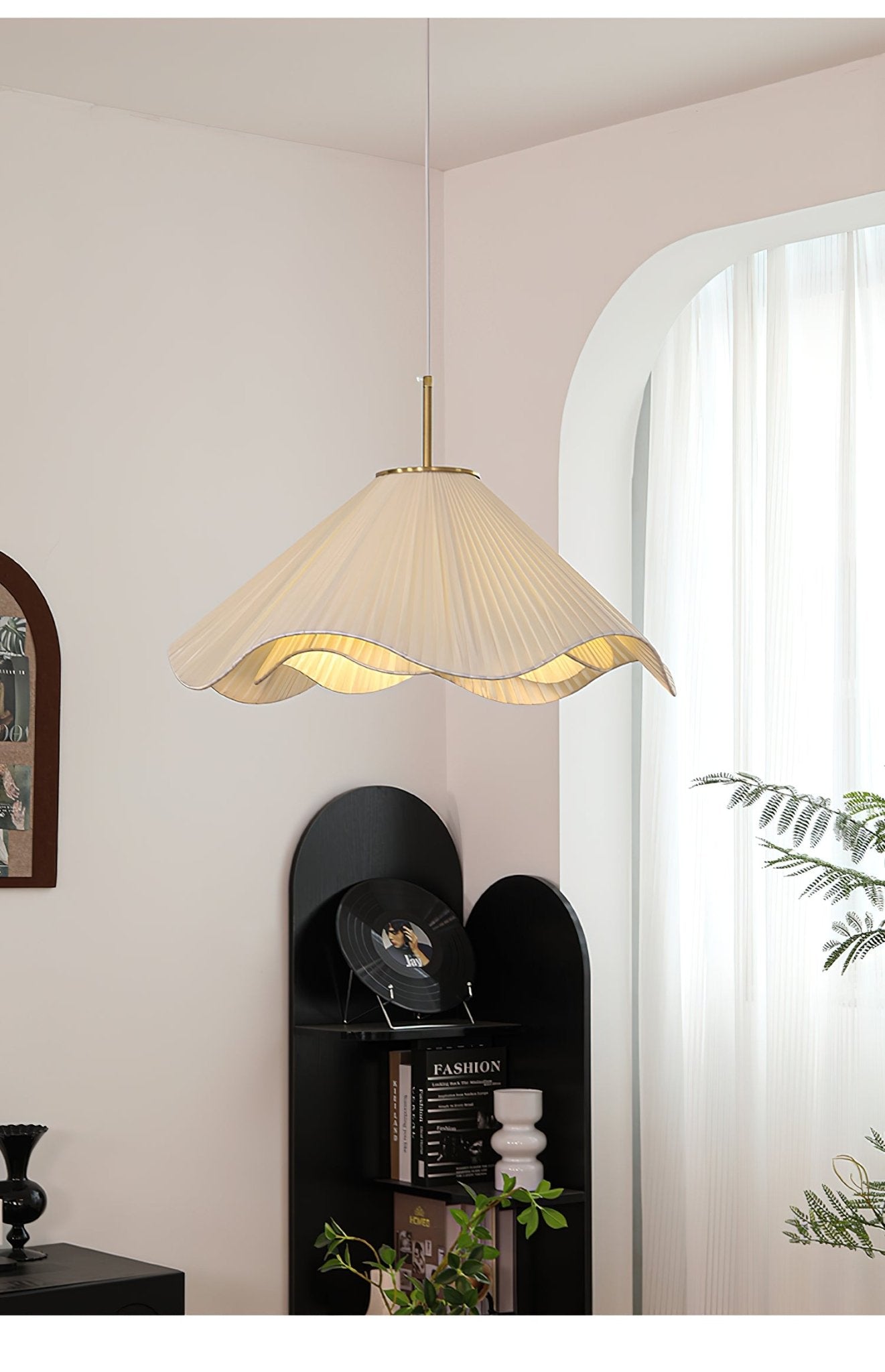 Drift Minimalist Fabric Pendant Light - Letslighting
