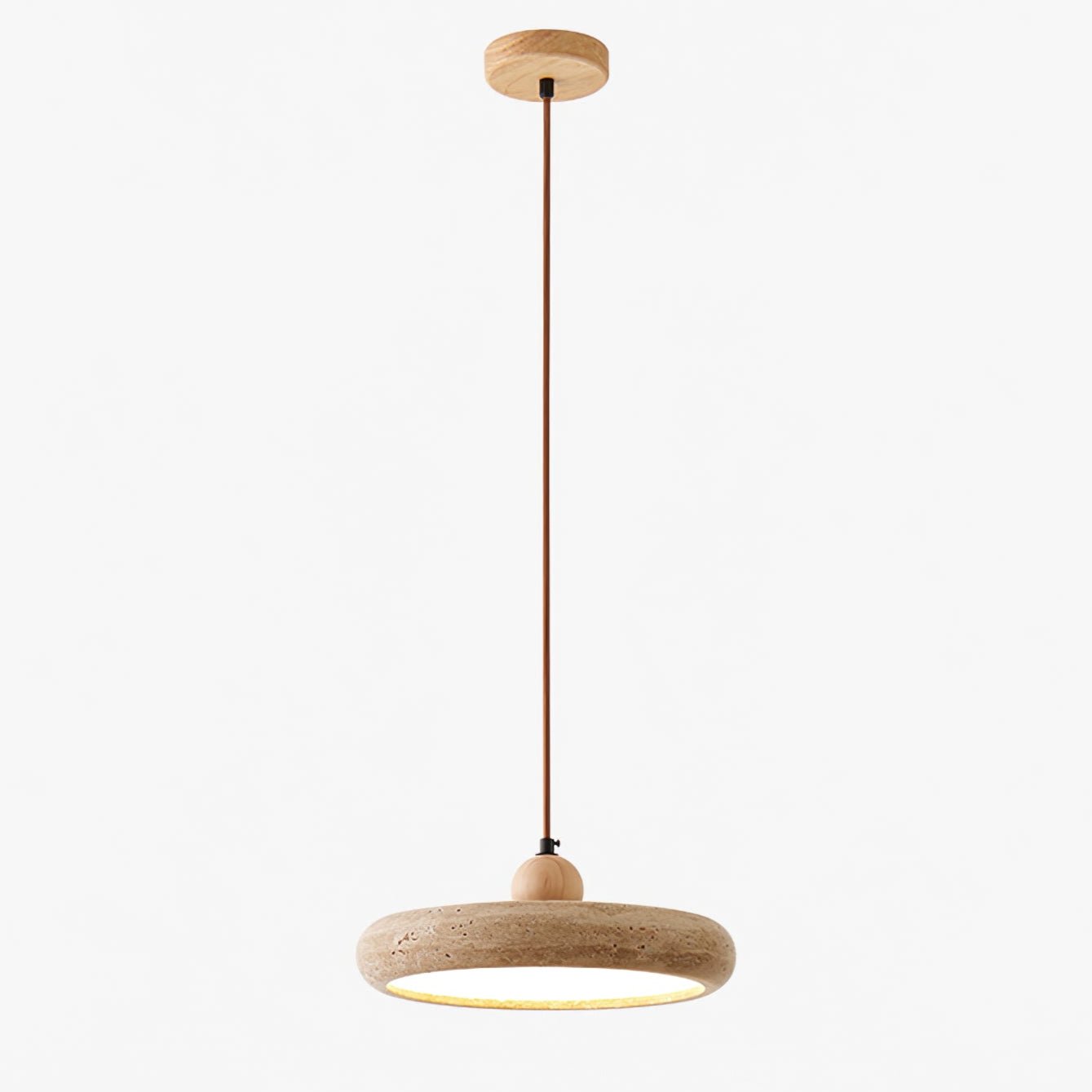 Zesolor Minimalist Travertine Pendant Light - Letslighting