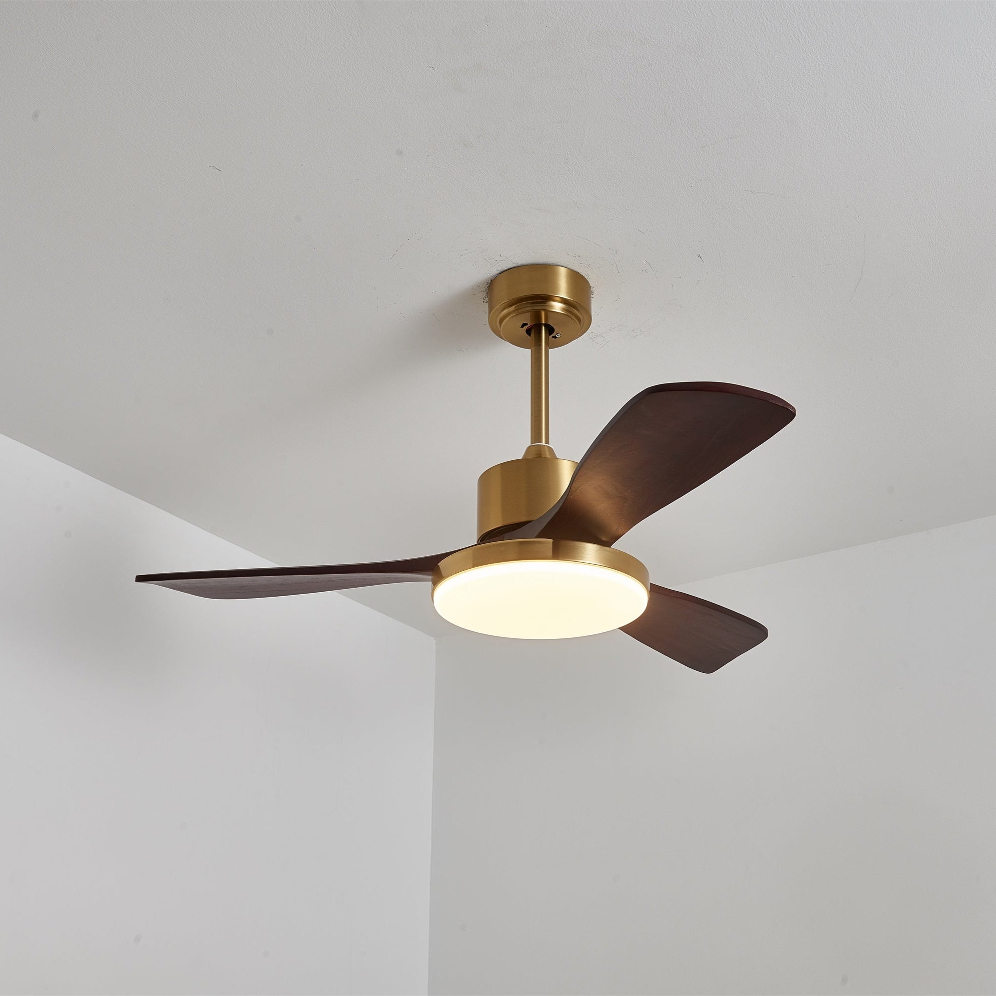 Aurelia Modern Wood Ceiling Fan Light - Letslighting