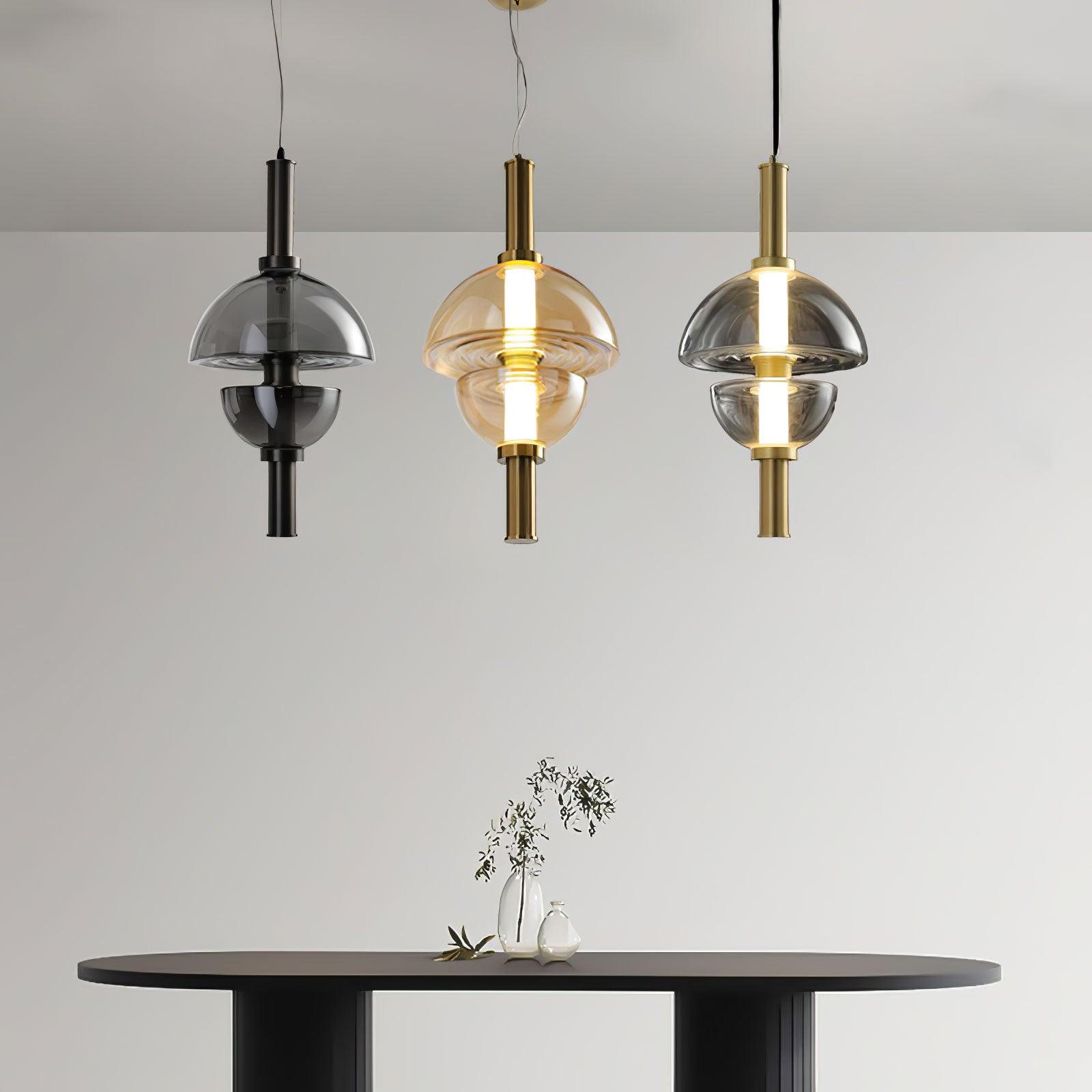 Aura Contemporar Glass Pendant Lamp - Letslighting