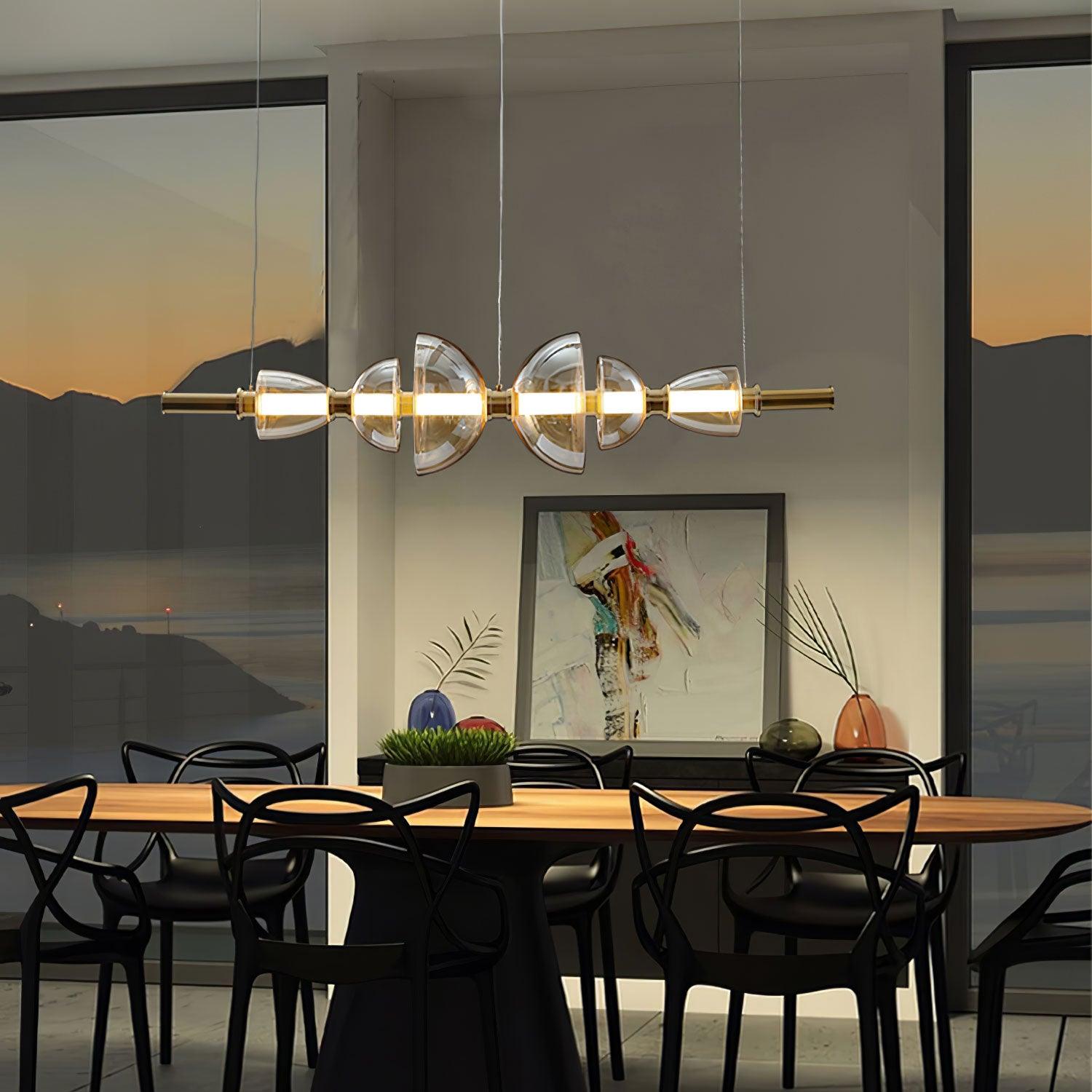Aura Contemporar Glass Pendant Lamp - Letslighting
