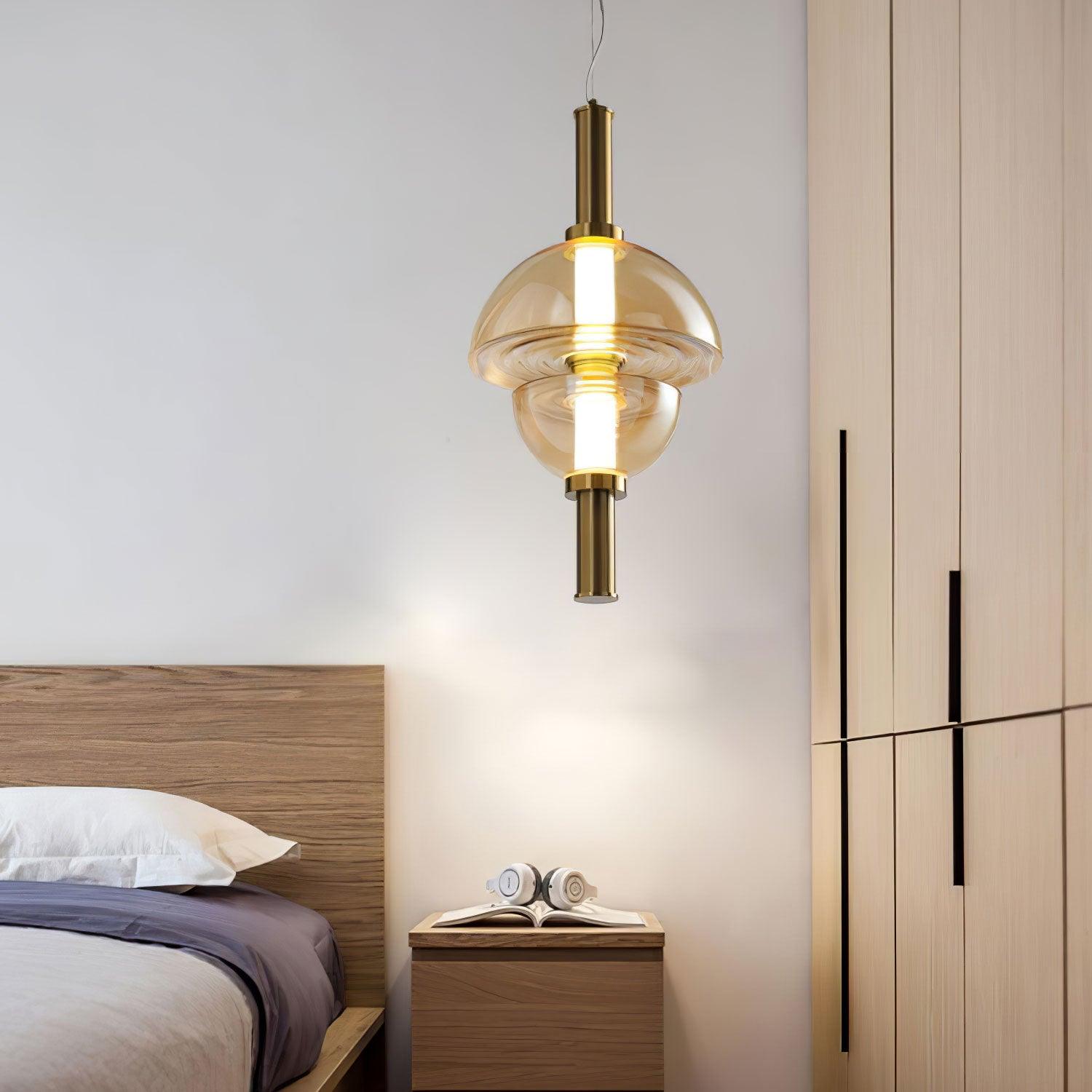 Aura Contemporar Glass Pendant Lamp - Letslighting