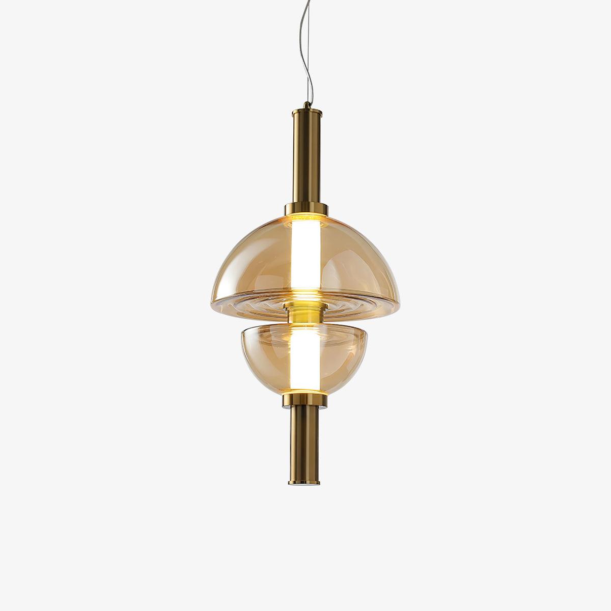 Aura Contemporar Glass Pendant Lamp - Letslighting