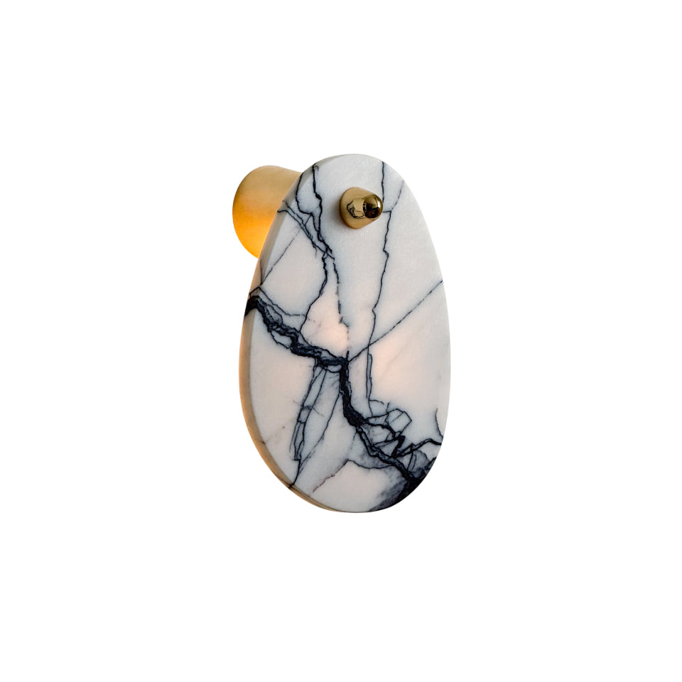 Norduvys Modern Luxurious Marble Wall Lamp - Letslighting