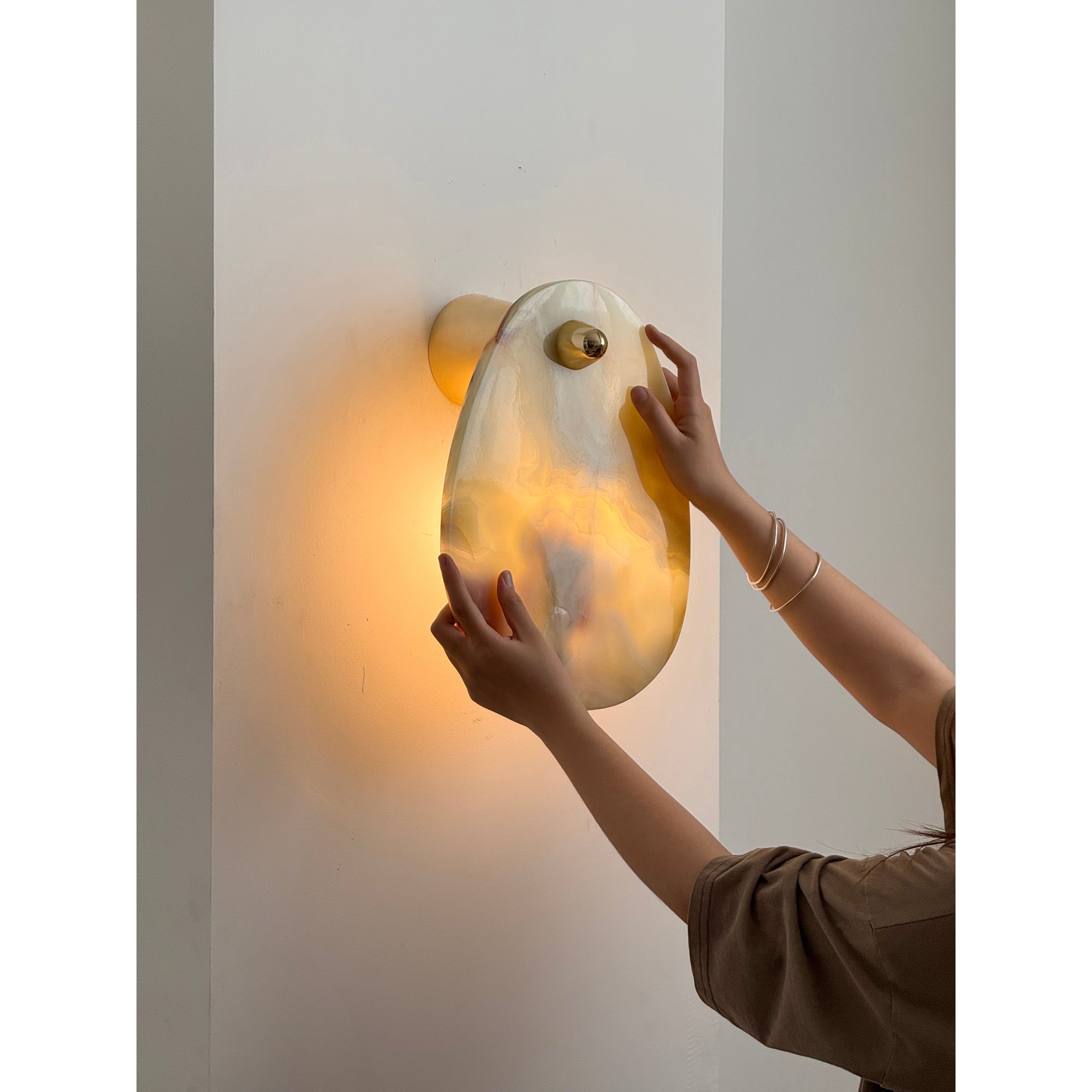 Norduvys Modern Luxurious Marble Wall Lamp - Letslighting