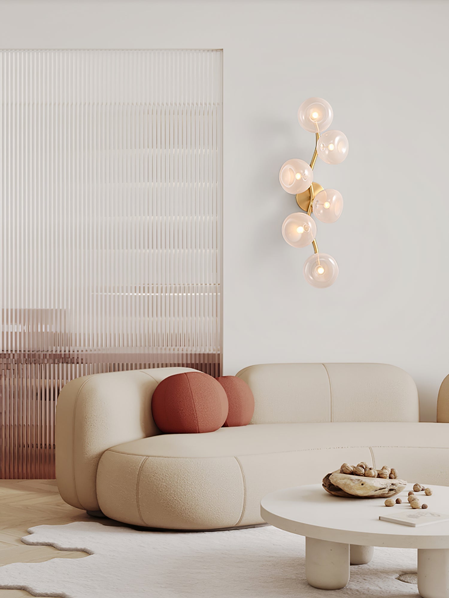 Hunter Wall Lamp Vine Nordic Art Glass - Letslighting