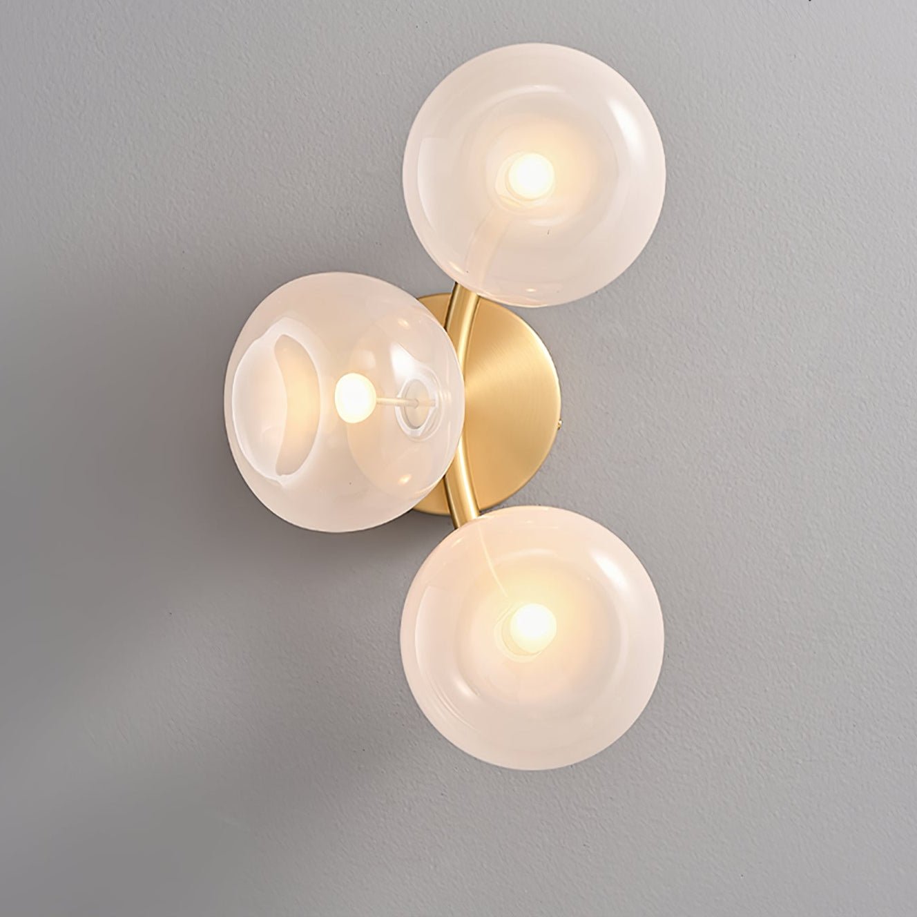 Hunter Wall Lamp Vine Nordic Art Glass - Letslighting