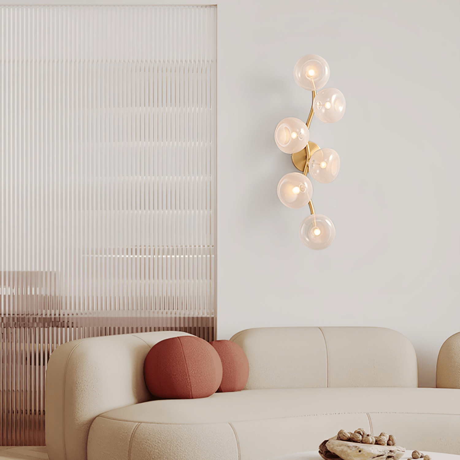 Hunter Wall Lamp Vine Nordic Art Glass - Letslighting