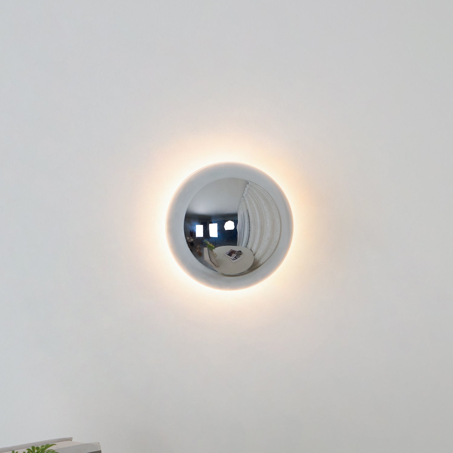 Louisa Modern Minimalist Sphere Sconce Wall Lamp - Letslighting