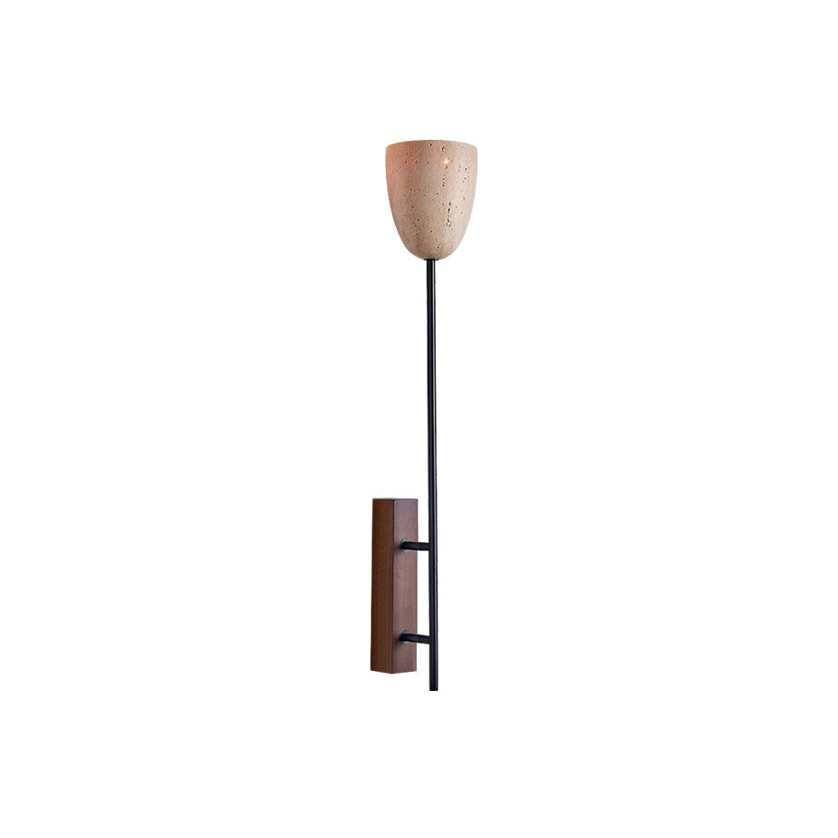 Kvennuvyo Modern Minimalist Walnut Wood Wall Lamp - Letslighting