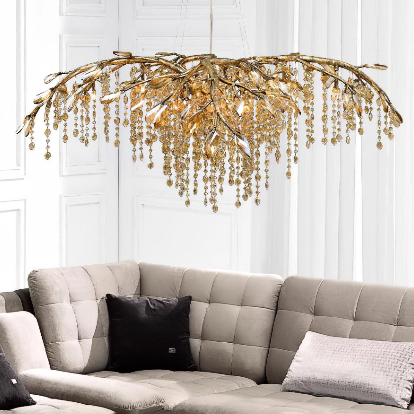 Ucaryra Postmodern Luxury Twilight Crystal Chandelier - Letslighting