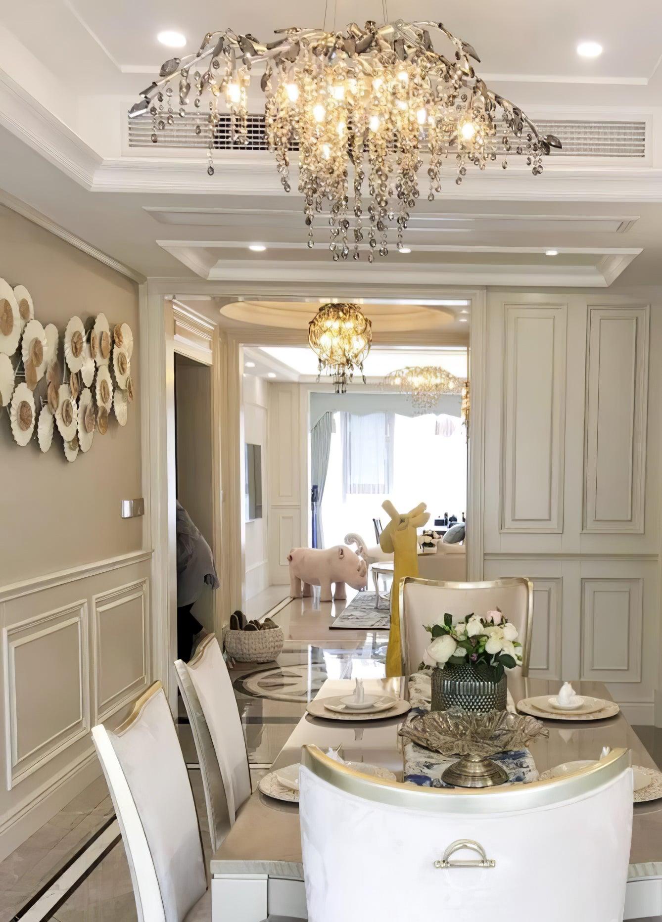 Ucaryra Postmodern Luxury Twilight Crystal Chandelier - Letslighting