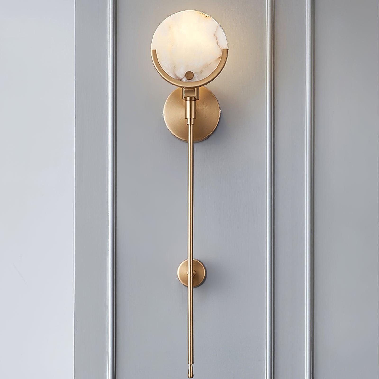 Zavarara Sphere Alabaster Wall Light - Blowlighting