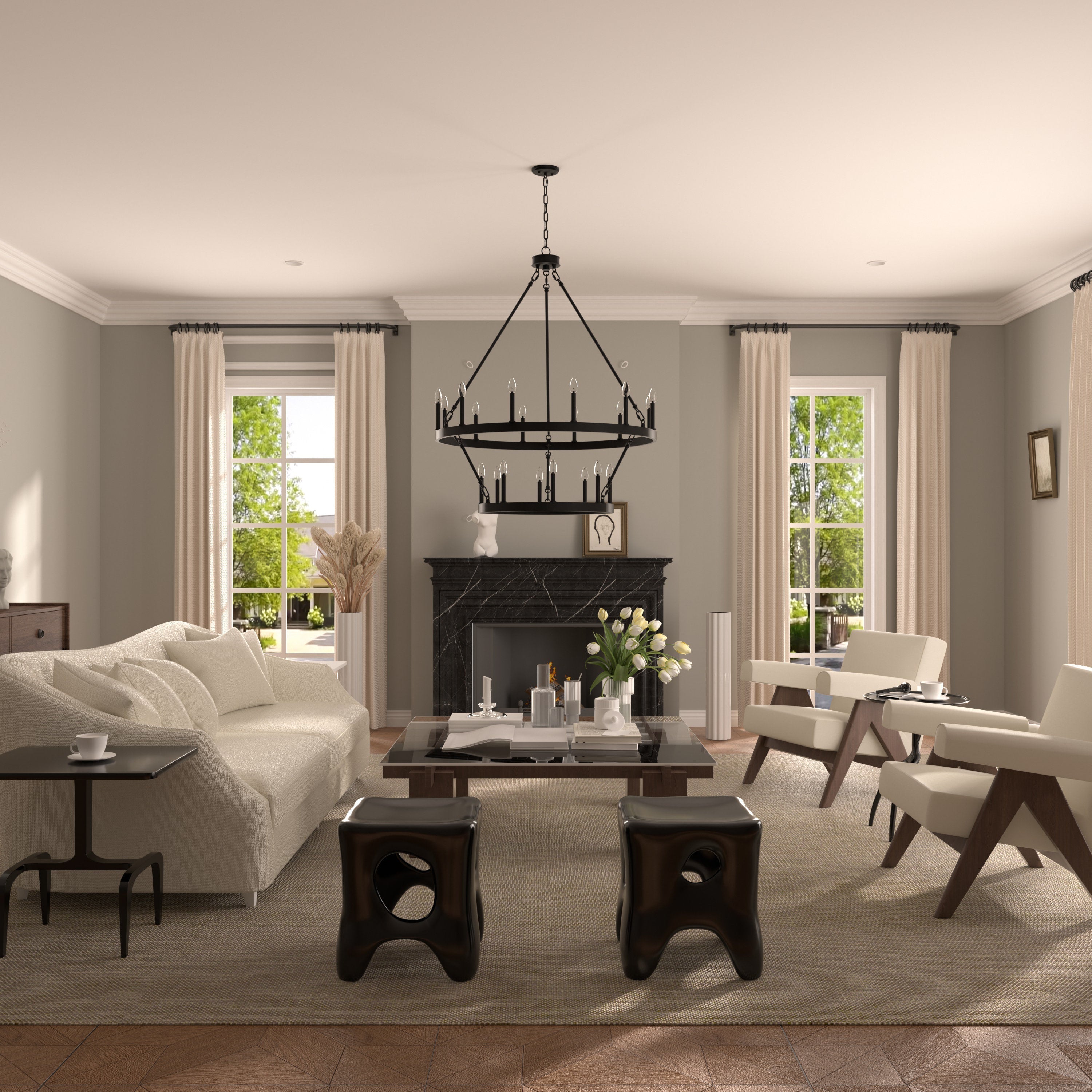Mjolkuvyo Modern Minimalist Chandelier - Letslighting