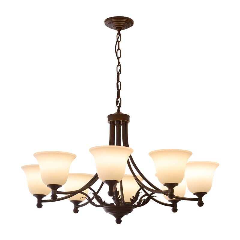 Elorira Traditional Elegance Bloom Glass Chandelier - Letslighting