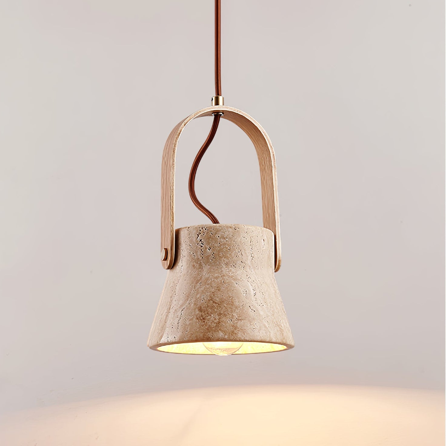 Aveline Travertine Pendant Light - Letslighting