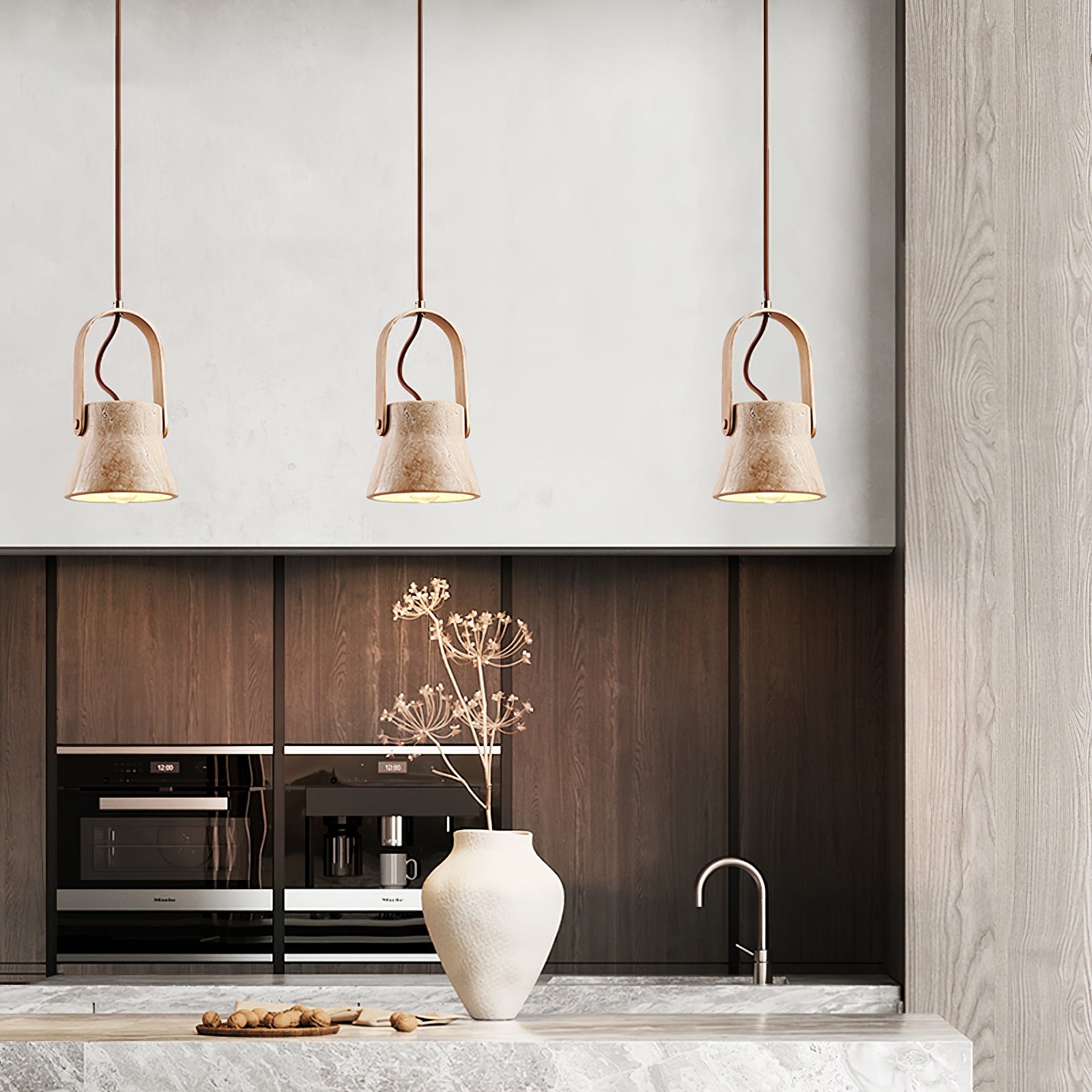 Aveline Travertine Pendant Light - Letslighting