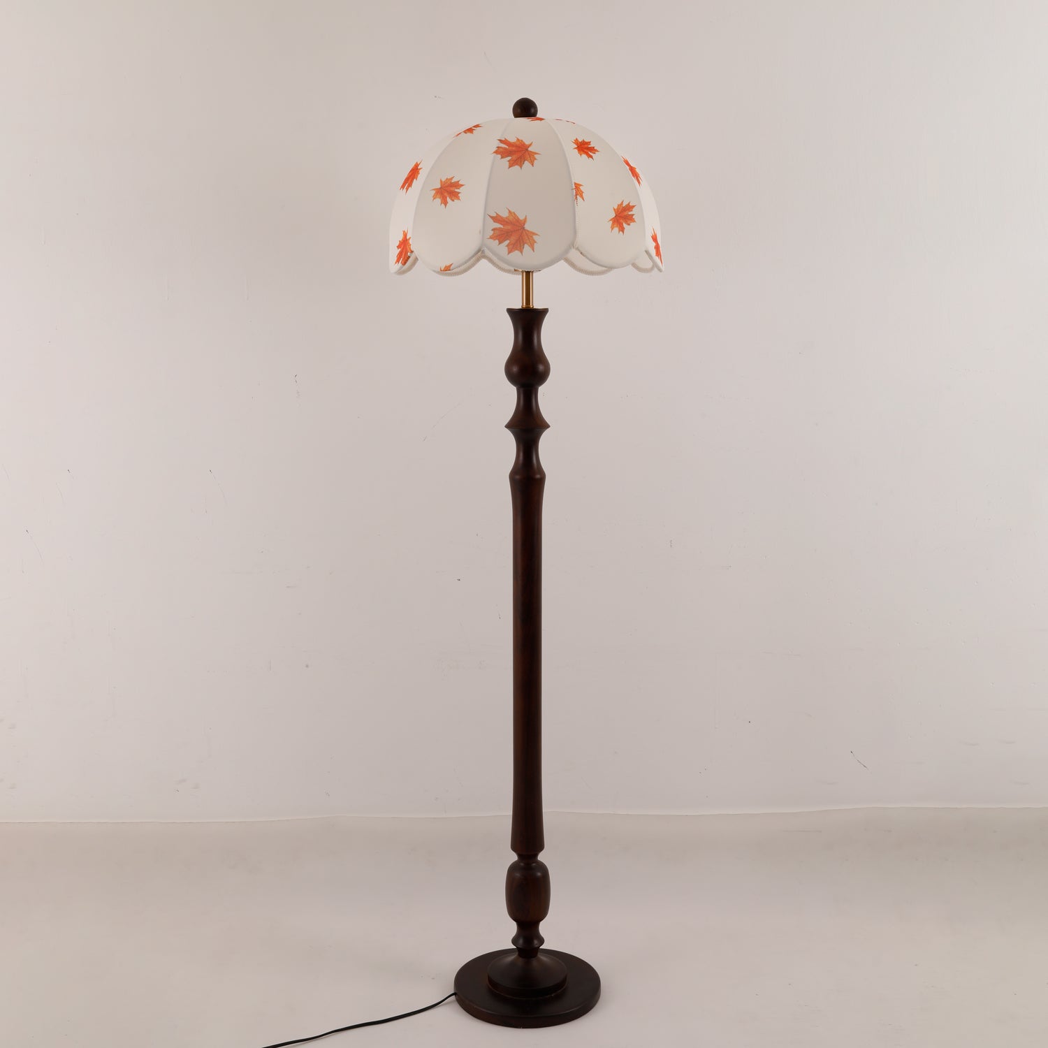 Mapler Wood Fabric Elegant Floor Lamp - Letslighting