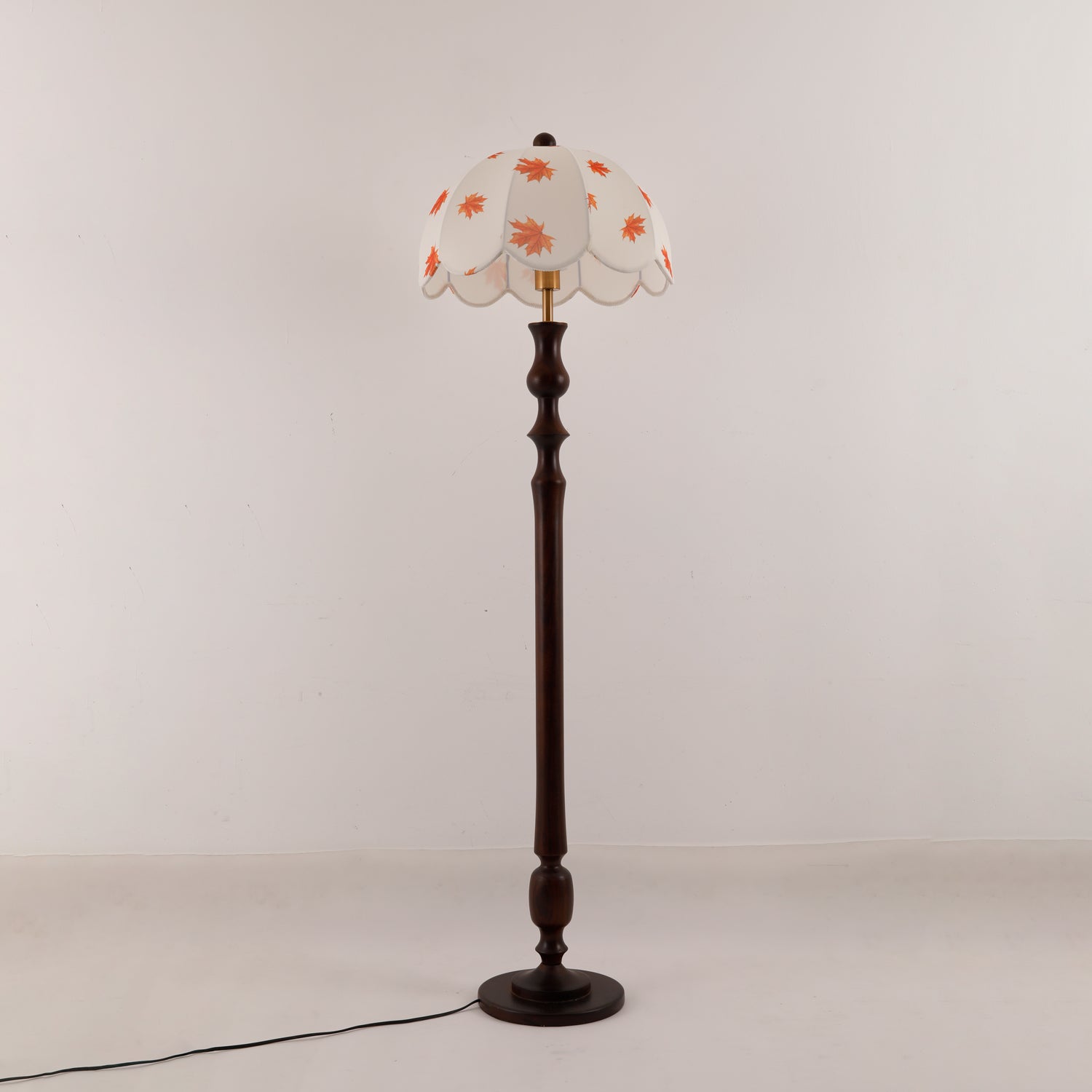Mapler Wood Fabric Elegant Floor Lamp - Letslighting