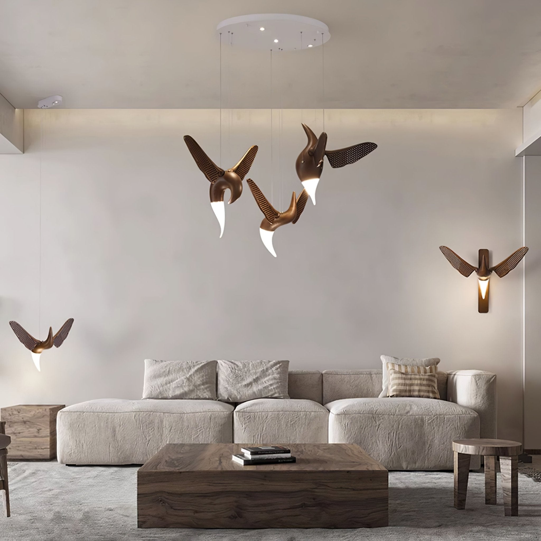 Avesa Individual Creativity Wood Wall Light - Letslighting