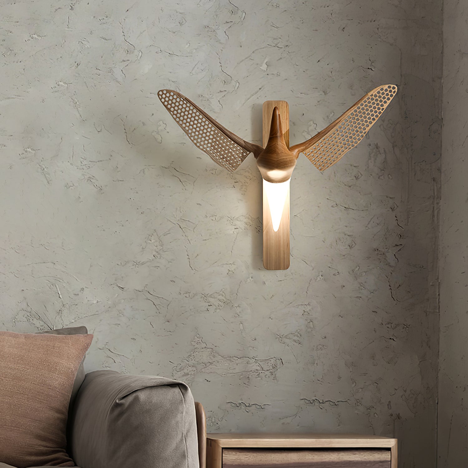 Avesa Individual Creativity Wood Wall Light - Letslighting