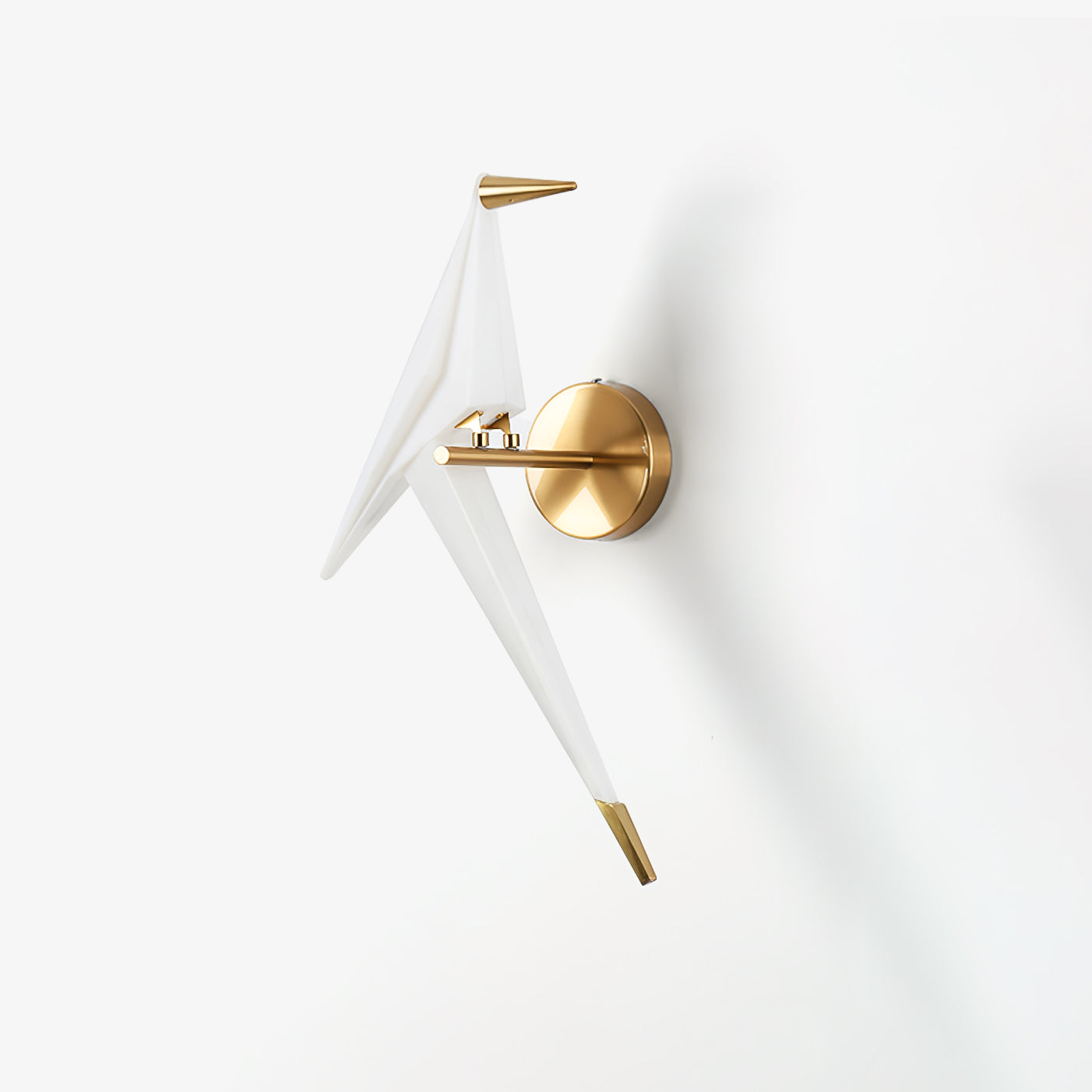 Cunorara Nordic Art Paper Crane Wall Lamp - Letslighting