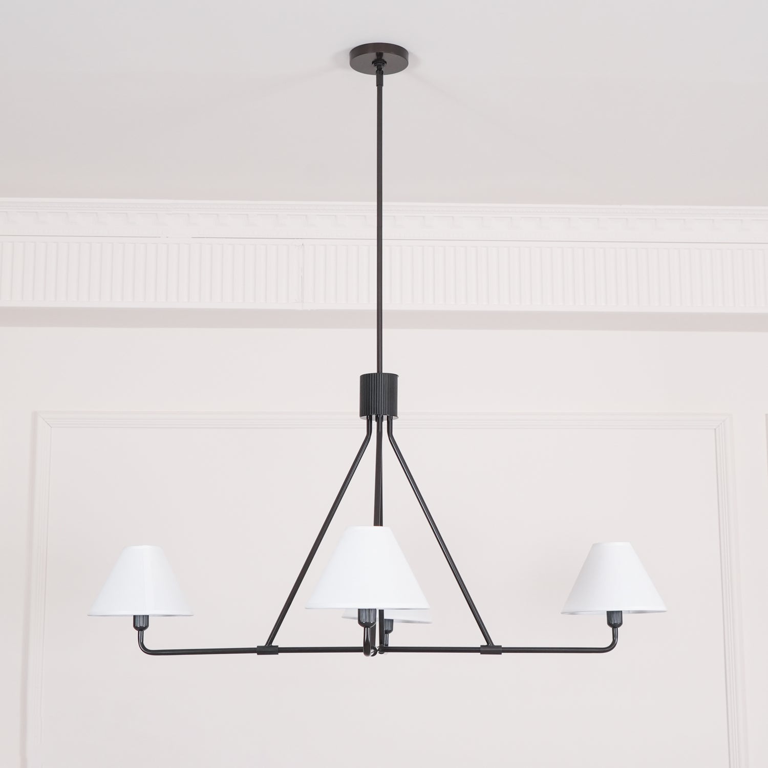 Aurora Chandelier Cone Shade Minimalist - Letslighting