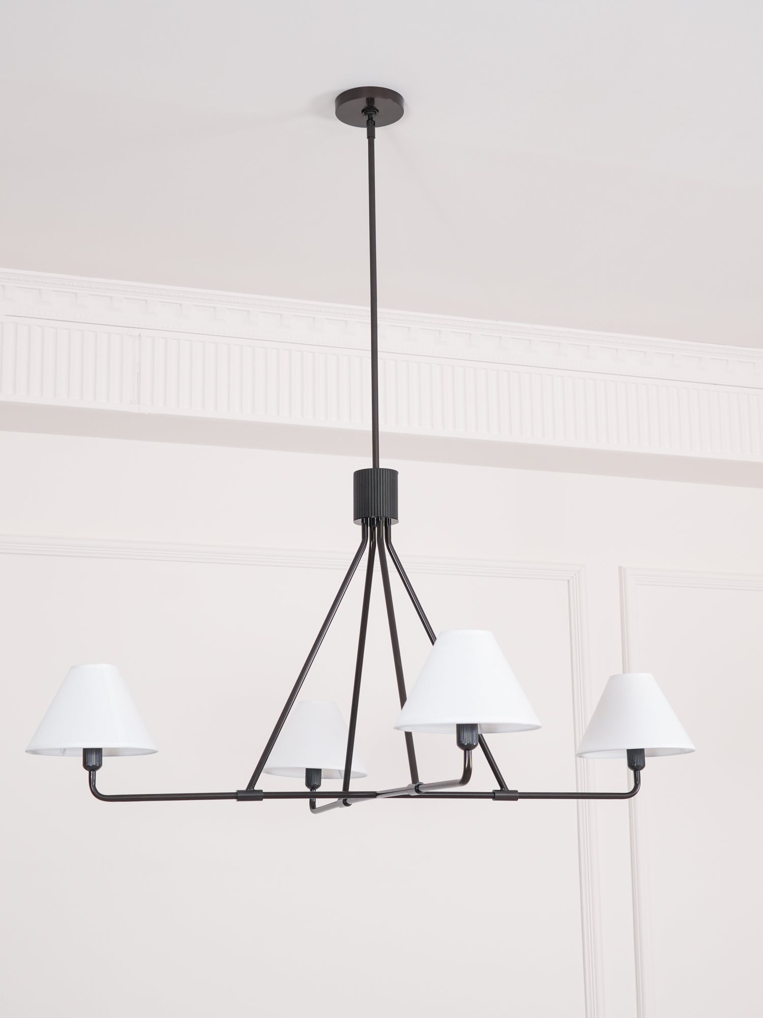 Aurora Chandelier Cone Shade Minimalist - Letslighting