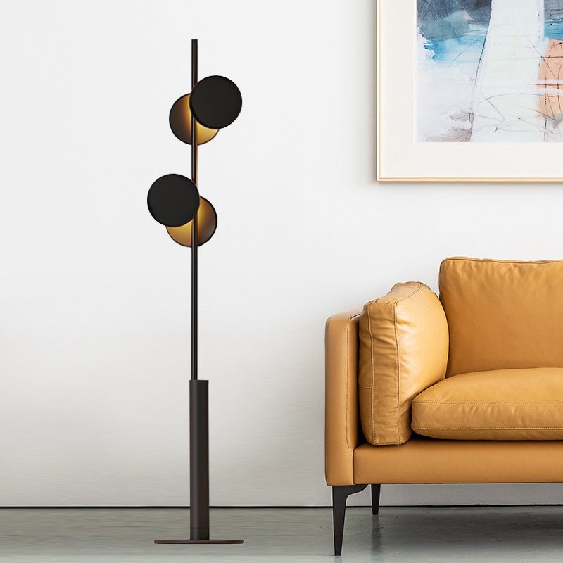 Duoen Black Acrylic Floor Lamp - Letslighting