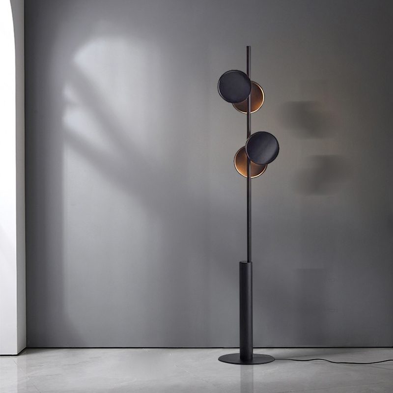 Duoen Black Acrylic Floor Lamp - Letslighting