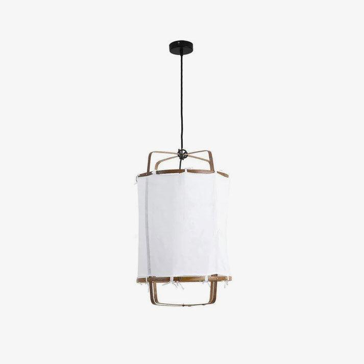 Lustra Pendant Lamp Bamboo Shade for Living Room - Letslighting
