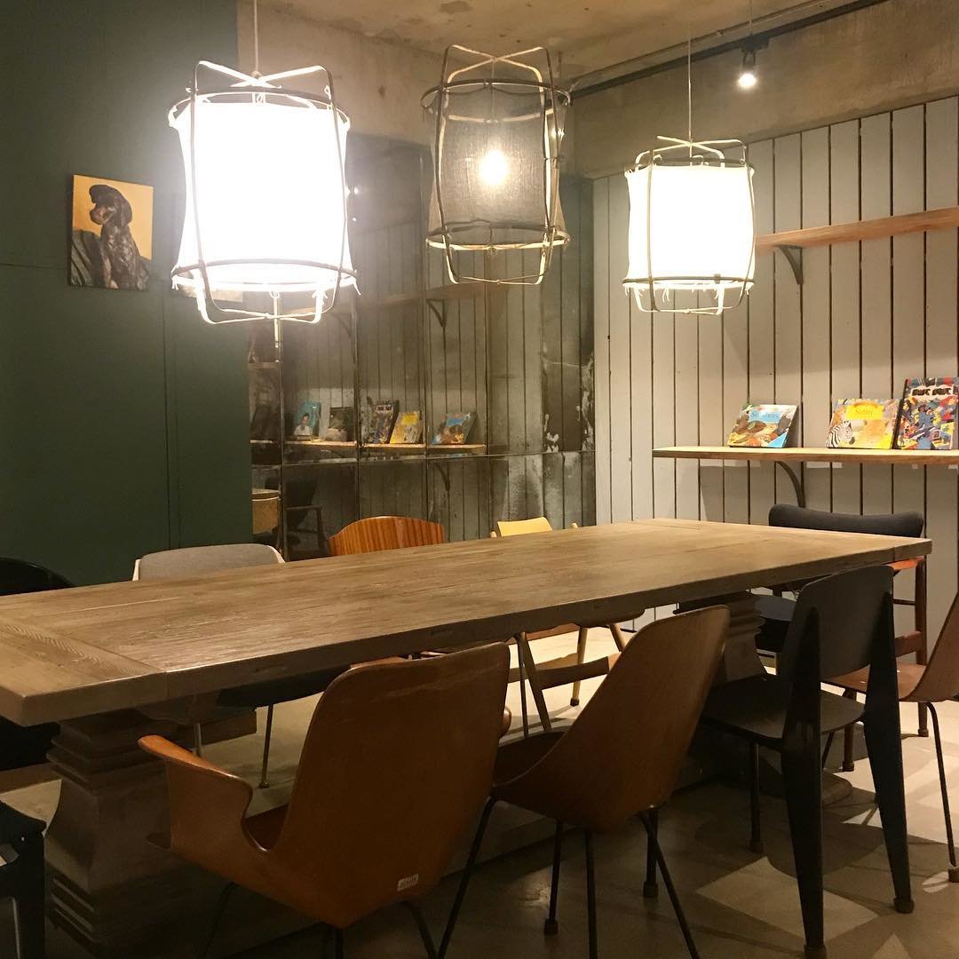 Lustra Pendant Lamp Bamboo Shade for Living Room - Letslighting