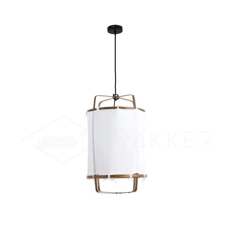 Lustra Pendant Lamp Bamboo Shade for Living Room - Letslighting