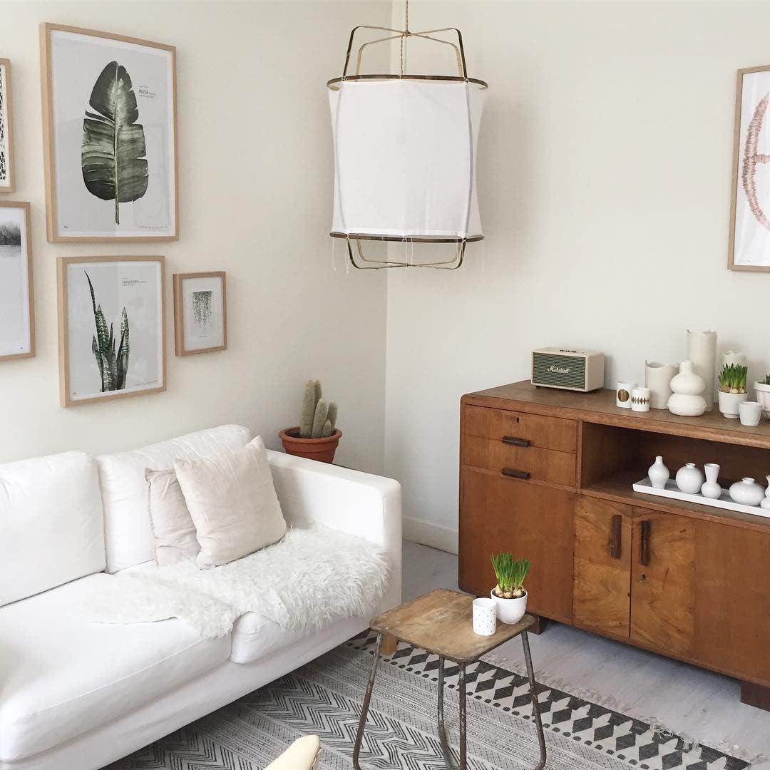 Lustra Pendant Lamp Bamboo Shade for Living Room - Letslighting