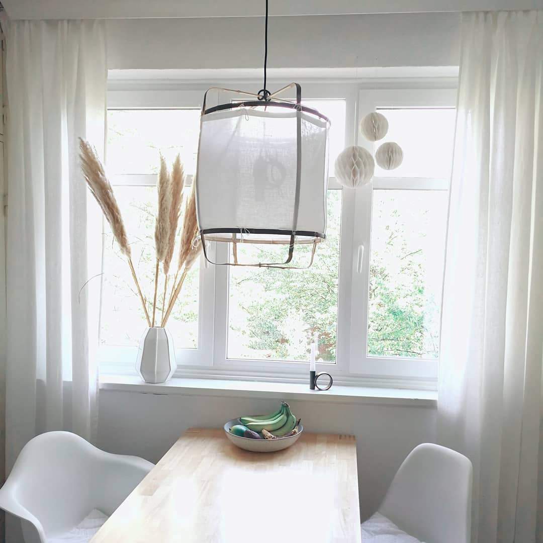 Lustra Pendant Lamp Bamboo Shade for Living Room - Letslighting