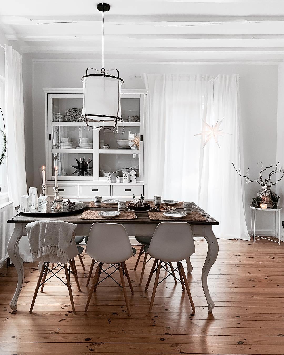 Lustra Pendant Lamp Bamboo Shade for Living Room - Letslighting