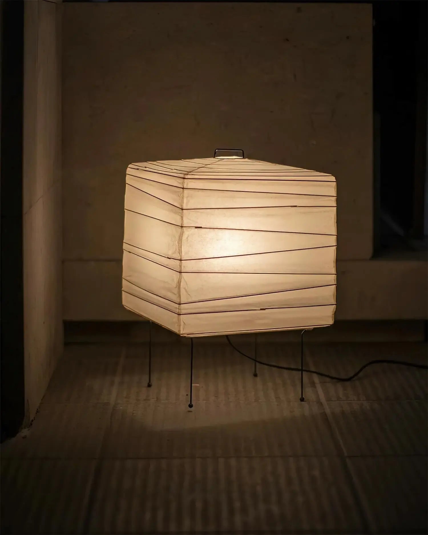 Thalian Paper Oriental Table Lamp - Letslighting