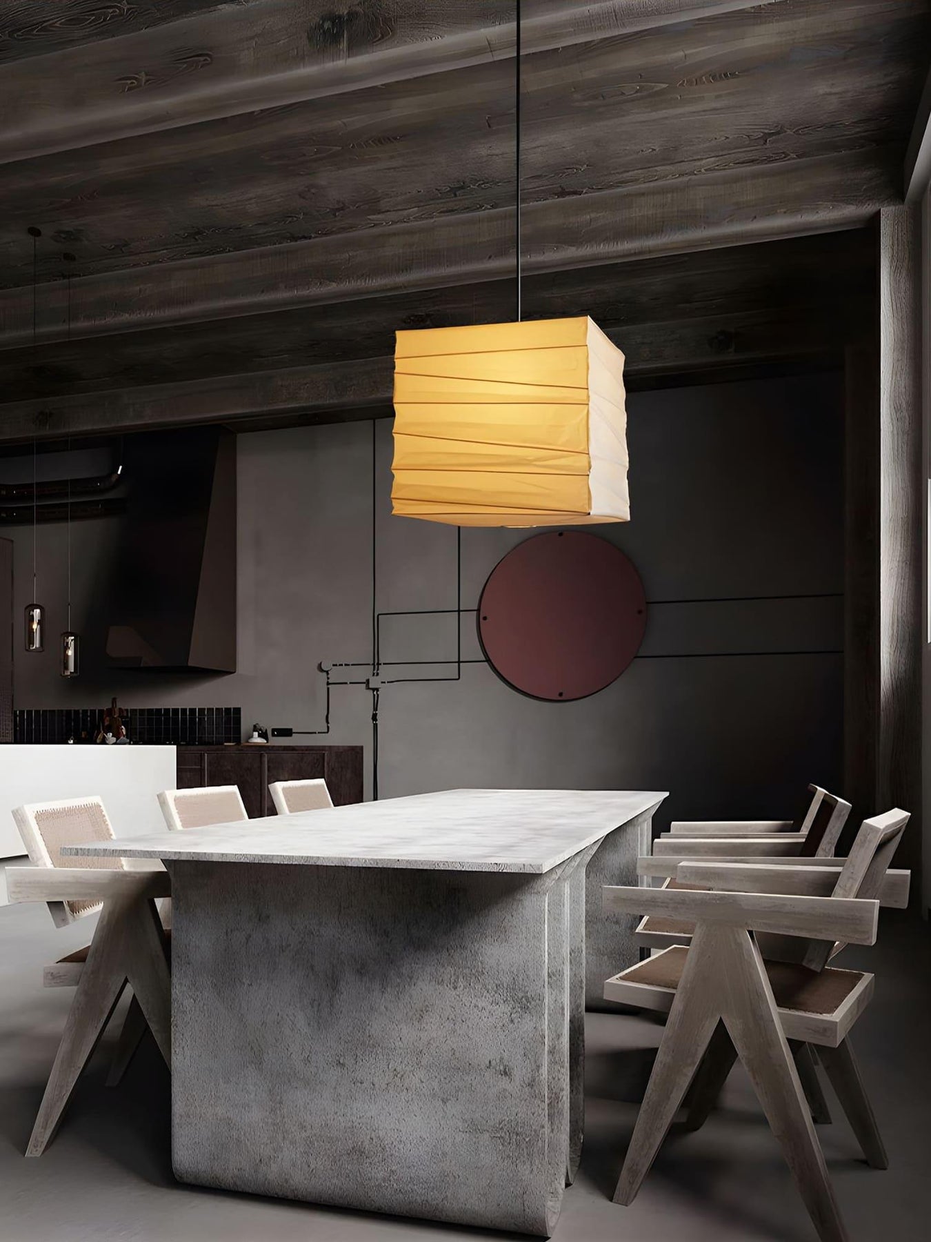 Velorian Paper Traditional Pendant Lamp - Letslighting
