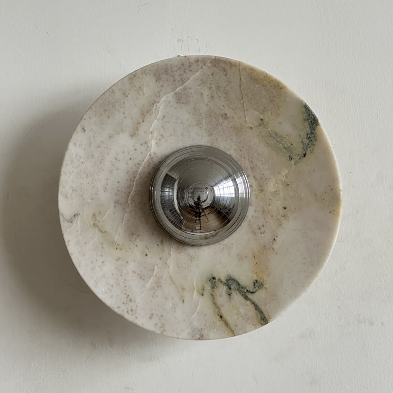 Alter Modern Minimalist Round Marble Sconce Wall Lamp - Letslighting