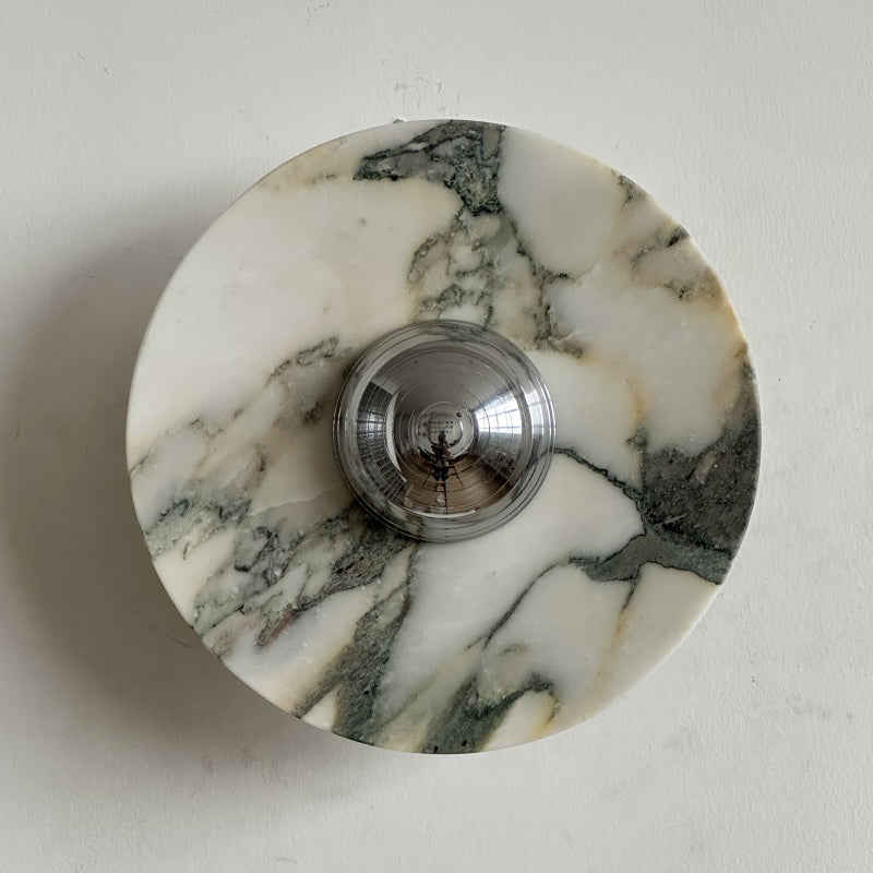 Alter Modern Minimalist Round Marble Sconce Wall Lamp - Letslighting