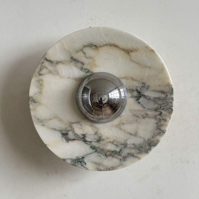 Alter Modern Minimalist Round Marble Sconce Wall Lamp - Letslighting