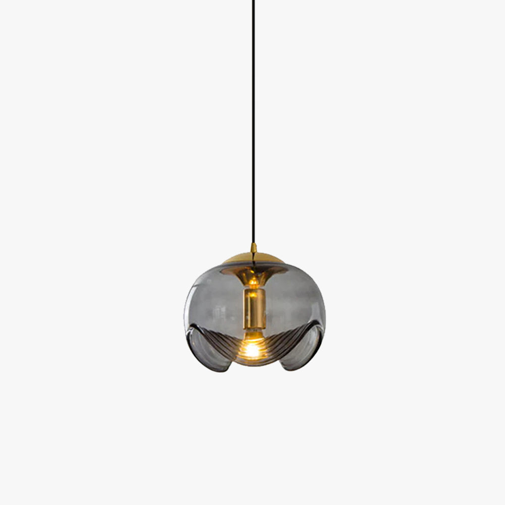 Valentina Design LED Globe Pendant Light Clear Glass Bar Counter - Letslighting