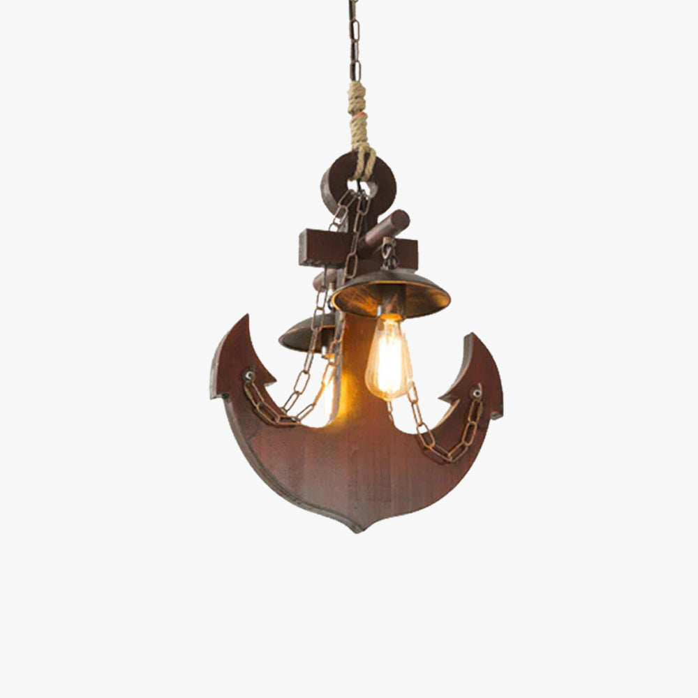Epoch Retro LED Pendant Light Wooden Living Room Dining Room - Letslighting