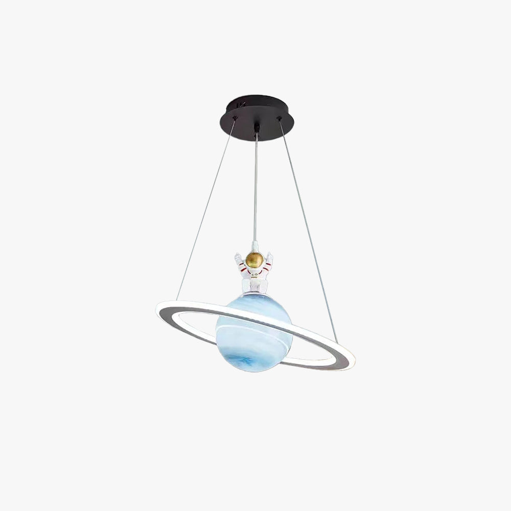 Aria Designer LED Pendant Light Star Blue Orange Children's Room - Letslighting