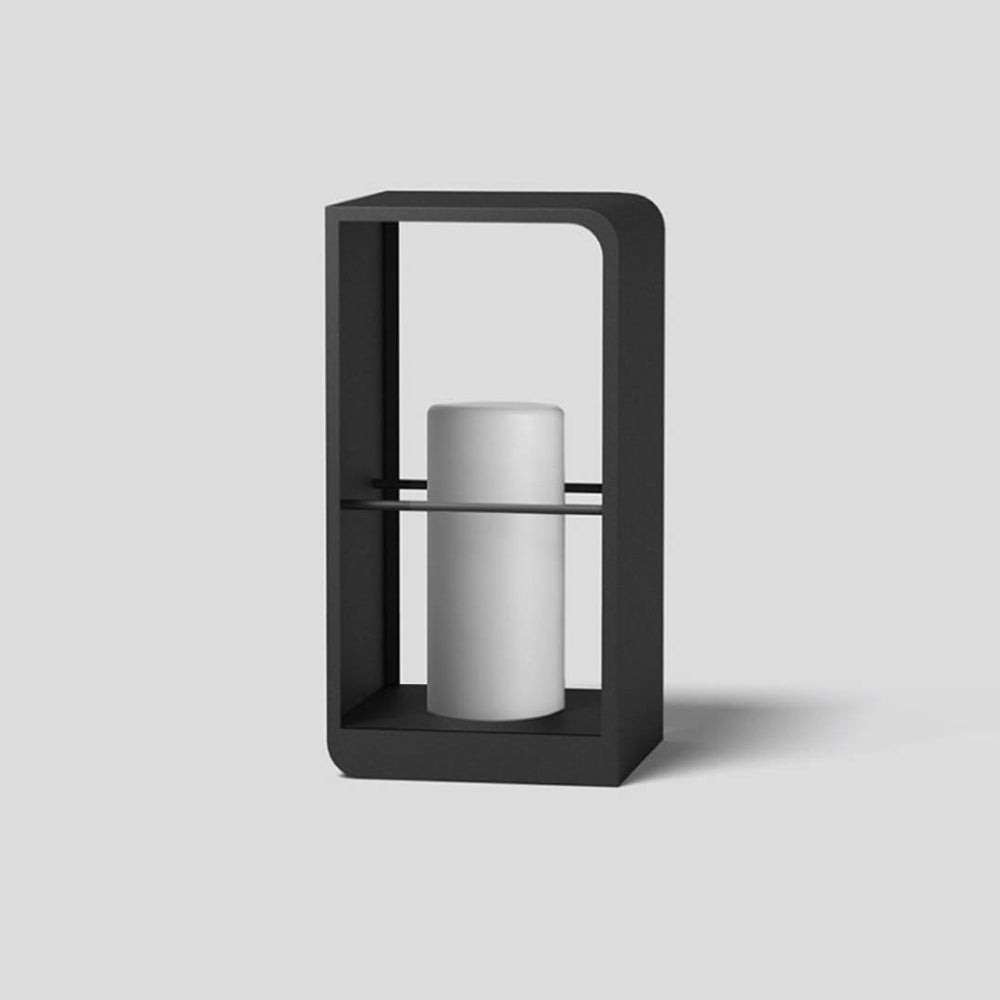 Ray Minimalist Rectangular Solar Power Outdoor Path Lighting