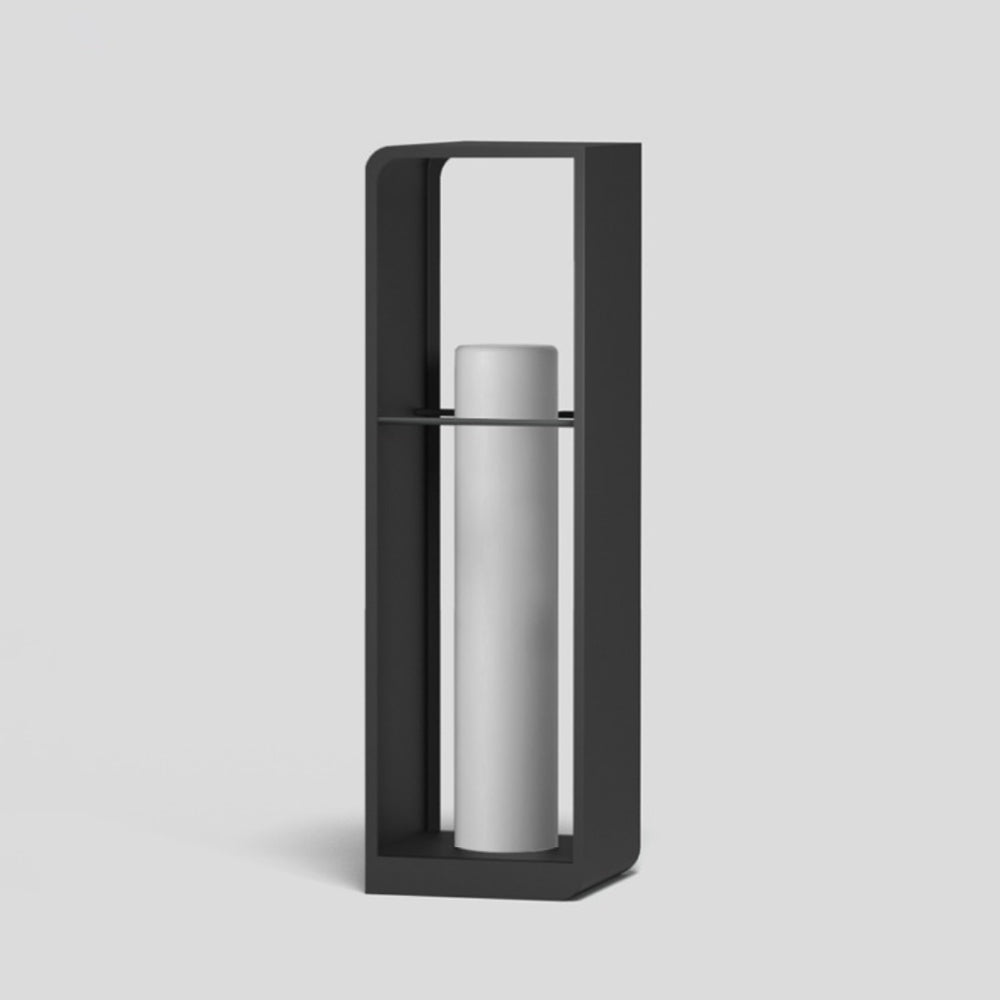 Ray Minimalist Rectangular Solar Power Outdoor Path Lighting