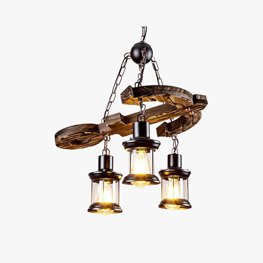 Epoch Retro Chandelier, 3 Style, 21.5"/39.5" - Letslighting