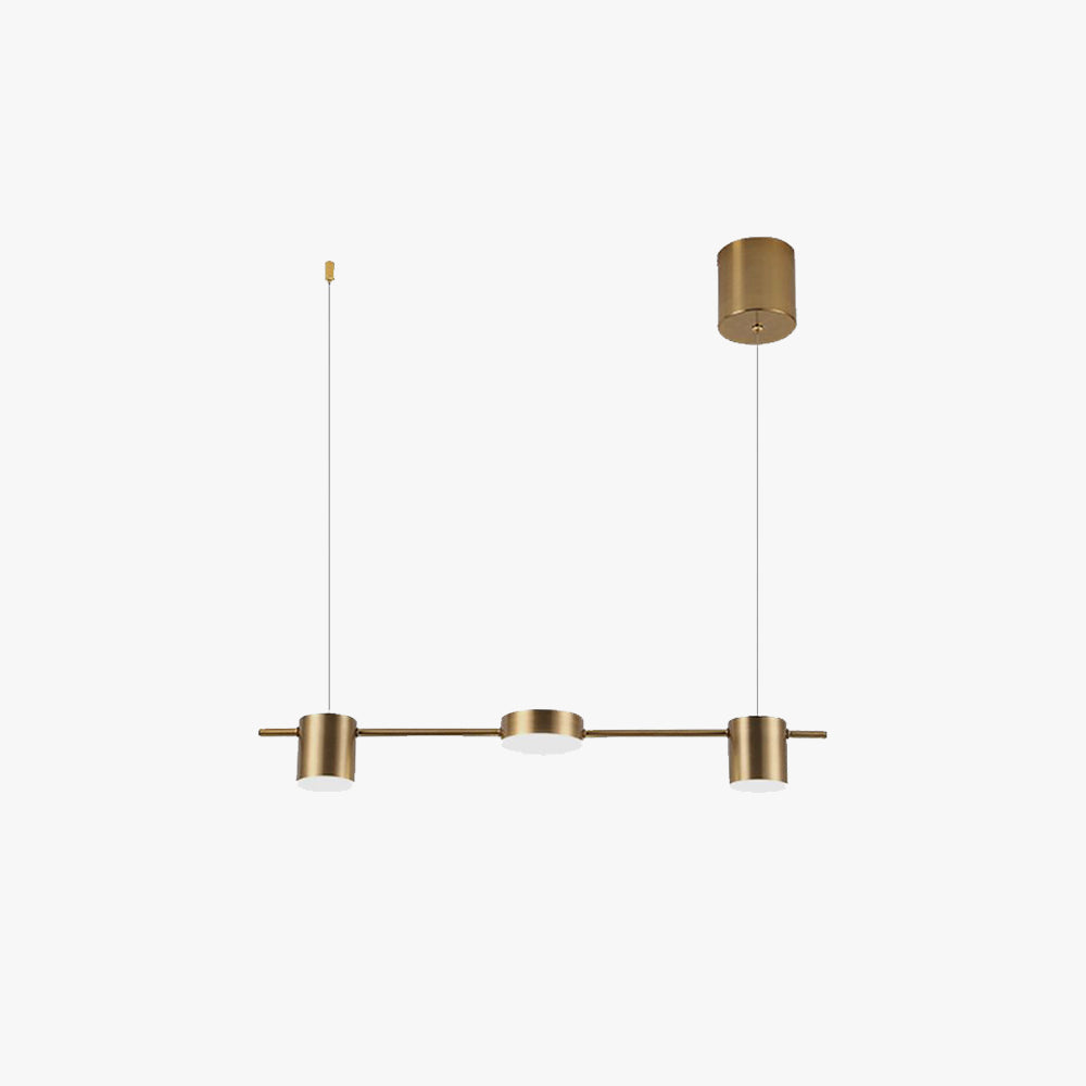 Arisha Metal Simple Linear Pendant Light 3/5Heads