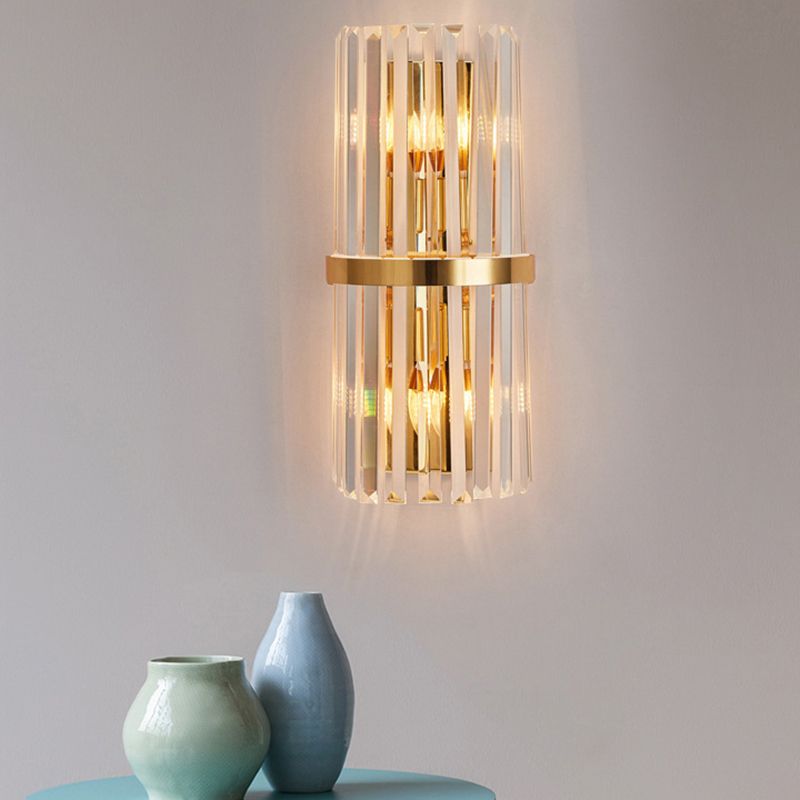 Kristy Luxury Crystal Bedroom Bedside Wall Lamp