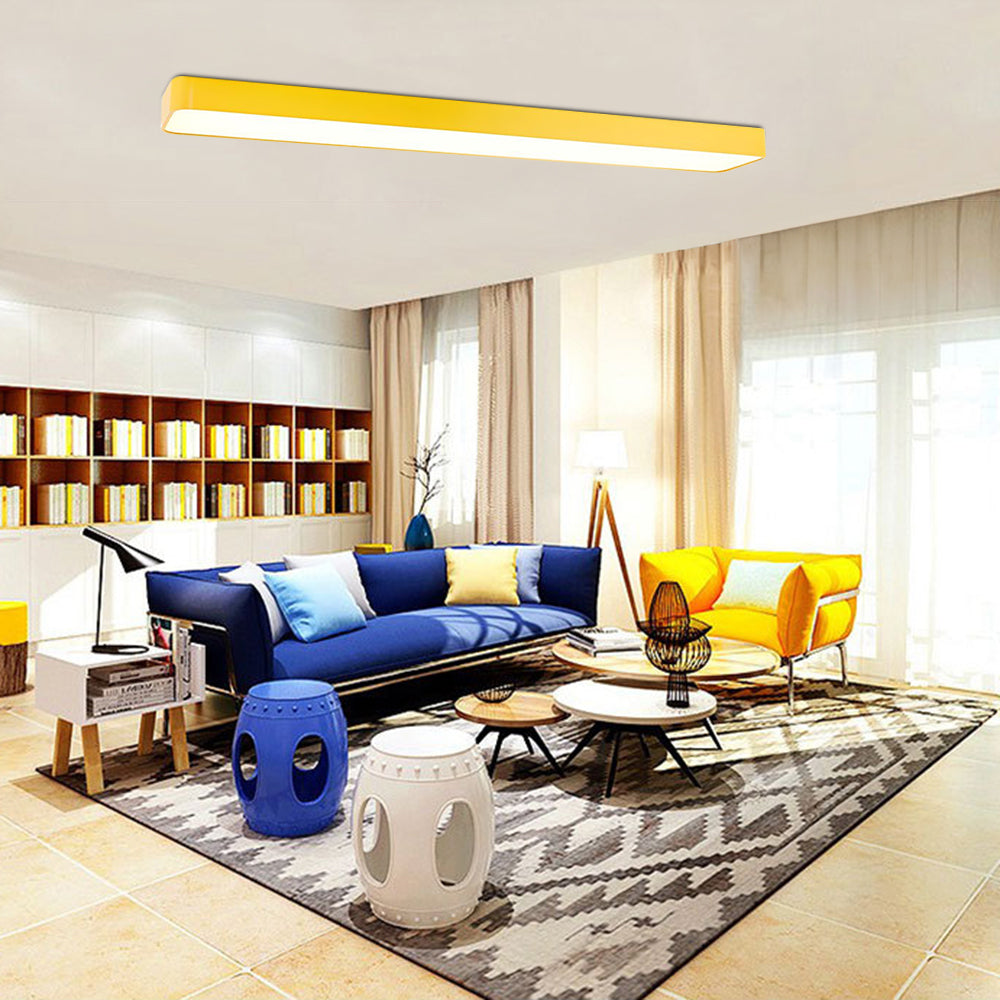 Arisha Modern Linear Colorful Ceiling Light, Children Bedroom - Letslighting